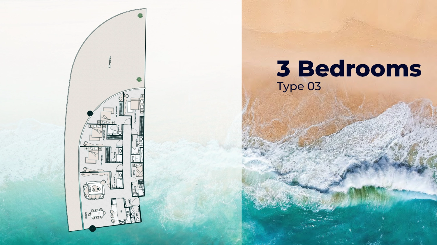 3 BR - Type A